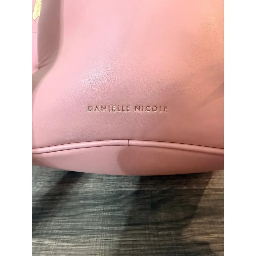 Disney Danielle Nicole Mickey Minnie Breakfast Mini Backpack Pink Bag